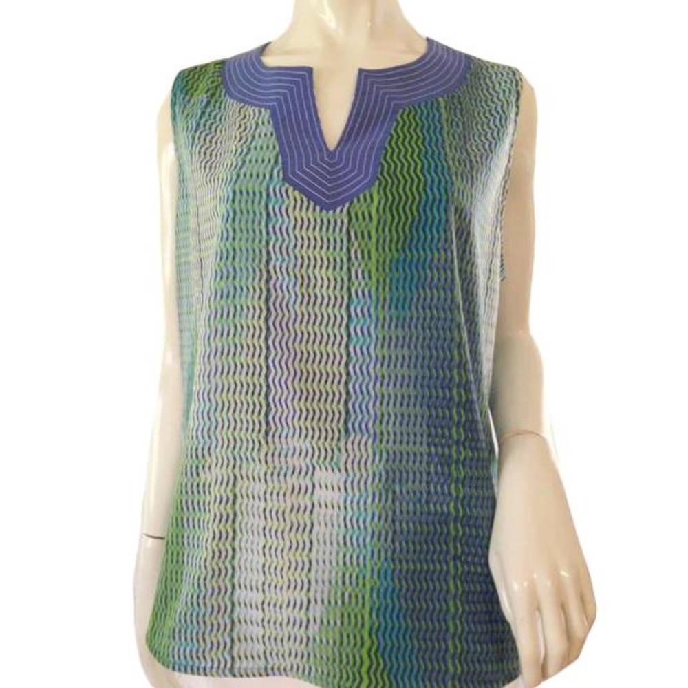 Liz Claiborne Sleeveless Top Size XL Petite